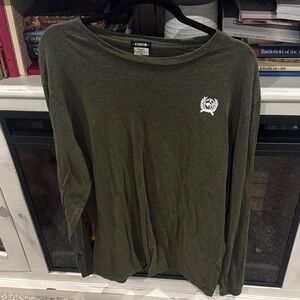 Cinch Forest Green Crew Neck Shirt